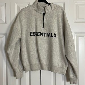 Grey essentials sweatshirt